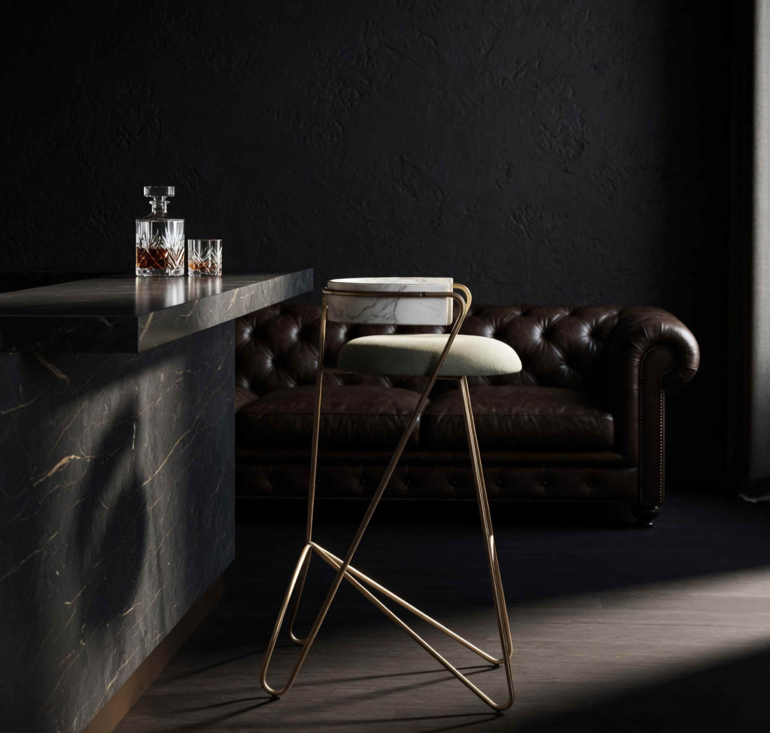 The Arc Copper High Chair