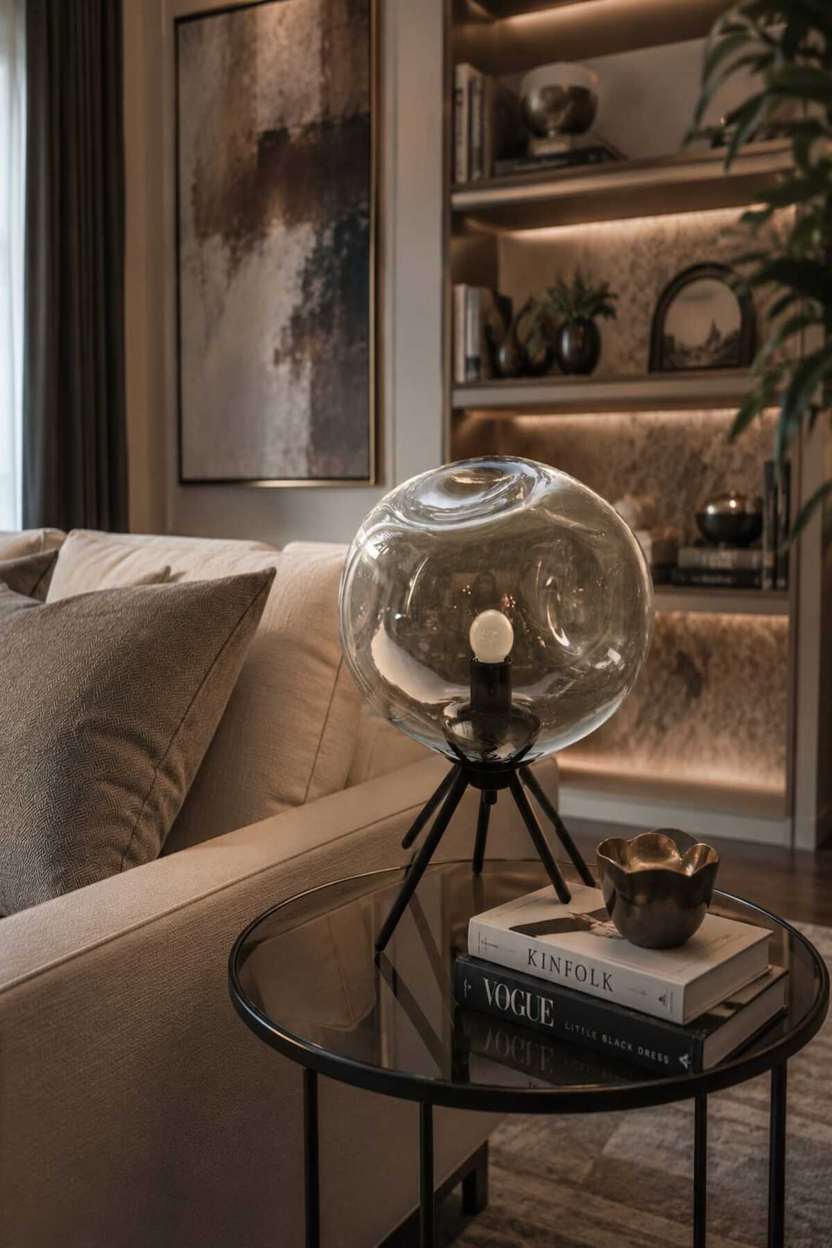 Aethera Glass Table Lamp