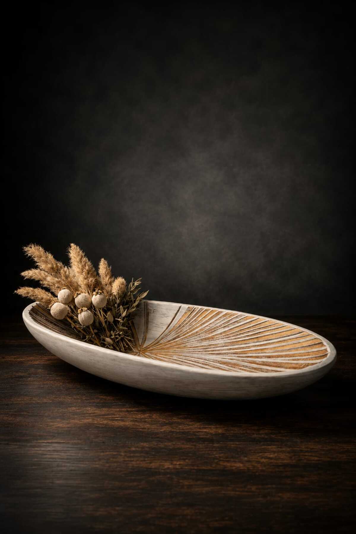 Sunburst Elongated Marquise Platter