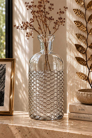 Aurelia Glass Mesh Vase