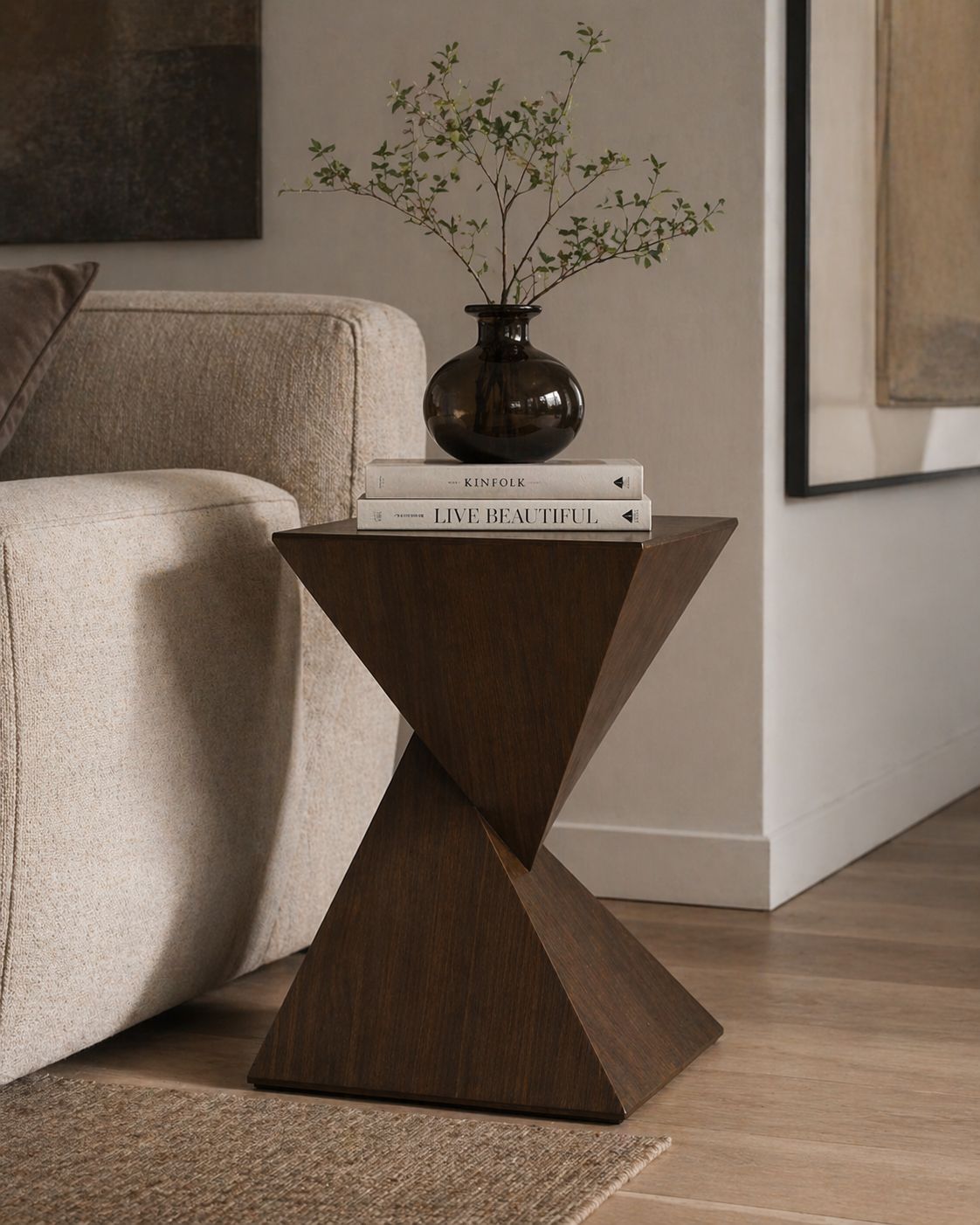 The Pyramid Side Table