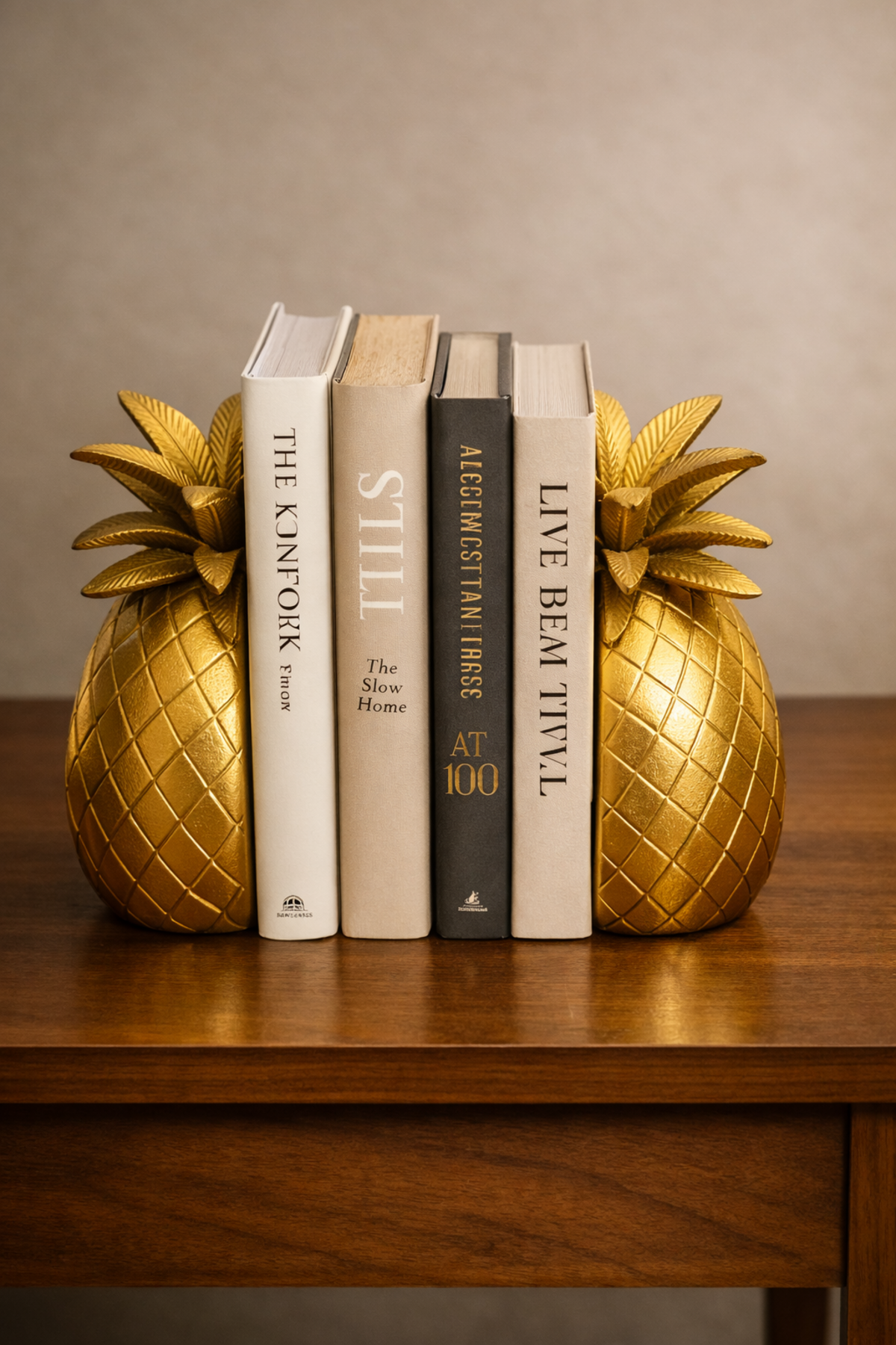 Golden Tropica Bookends