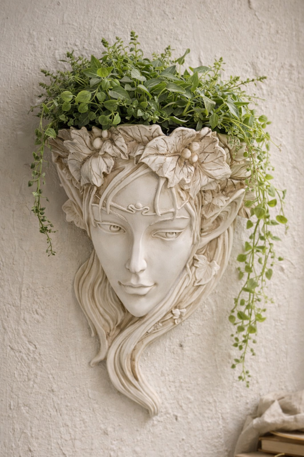 Enchanted Forest Elf Wall Sculpture