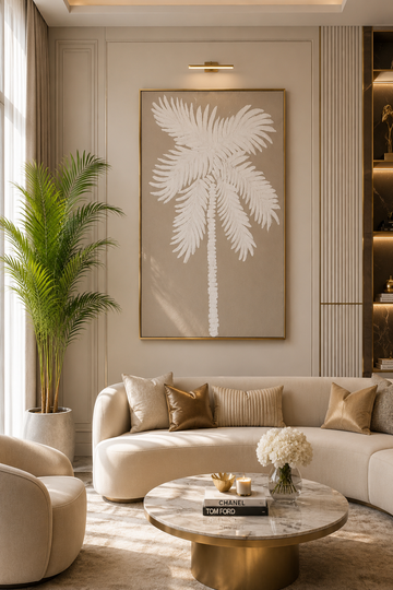 Tropical Whisper Palm Wall Art