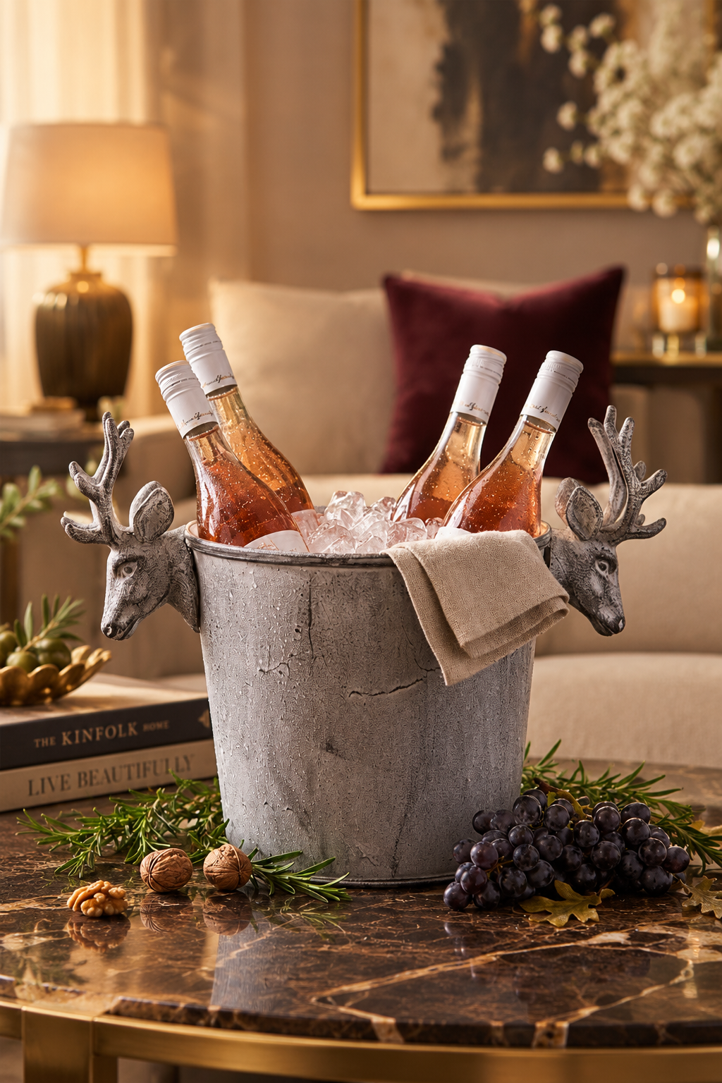 The Stag Crest Centrepiece Bowl