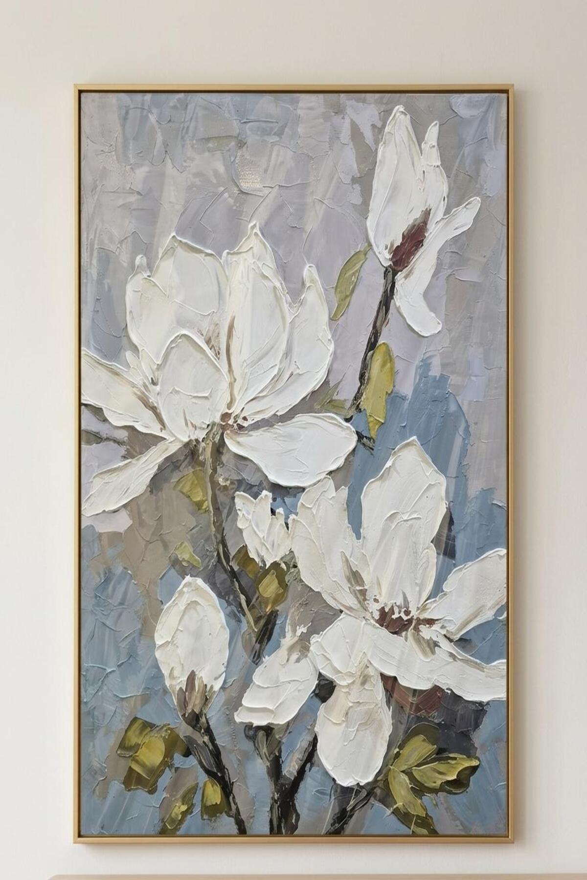 Ivory Bloom Textured Wall Art