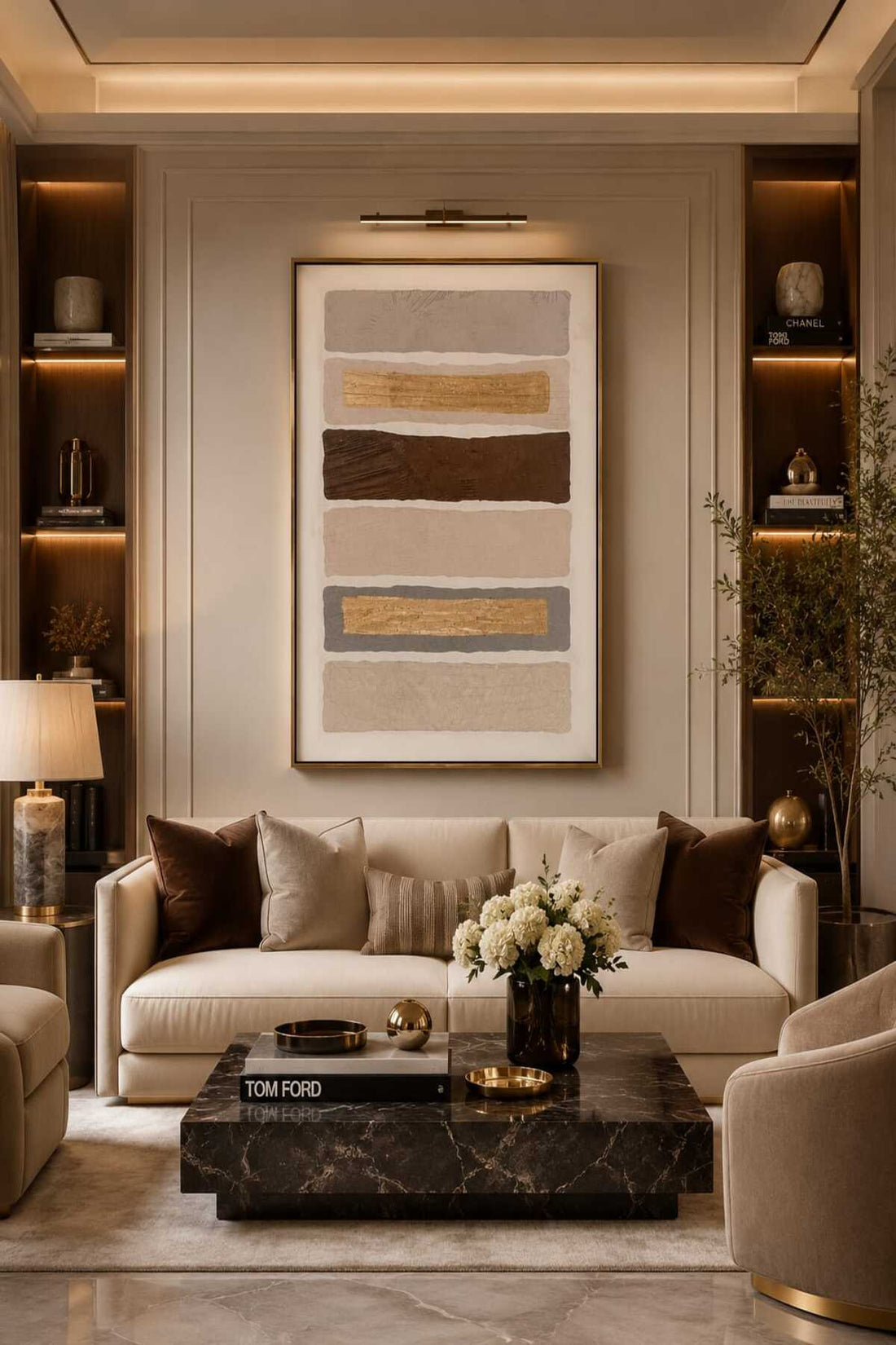 Golden Horizon Composition