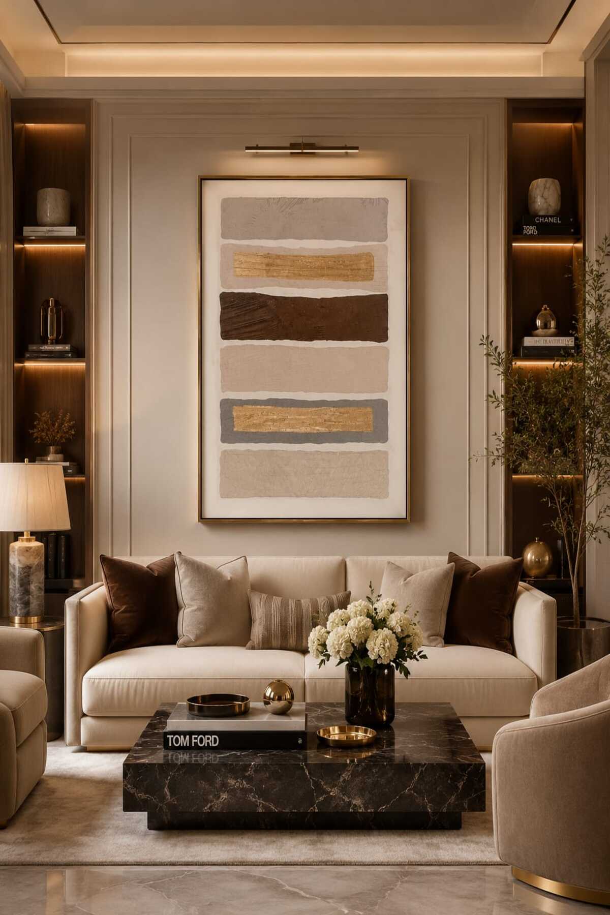 Golden Horizon Composition
