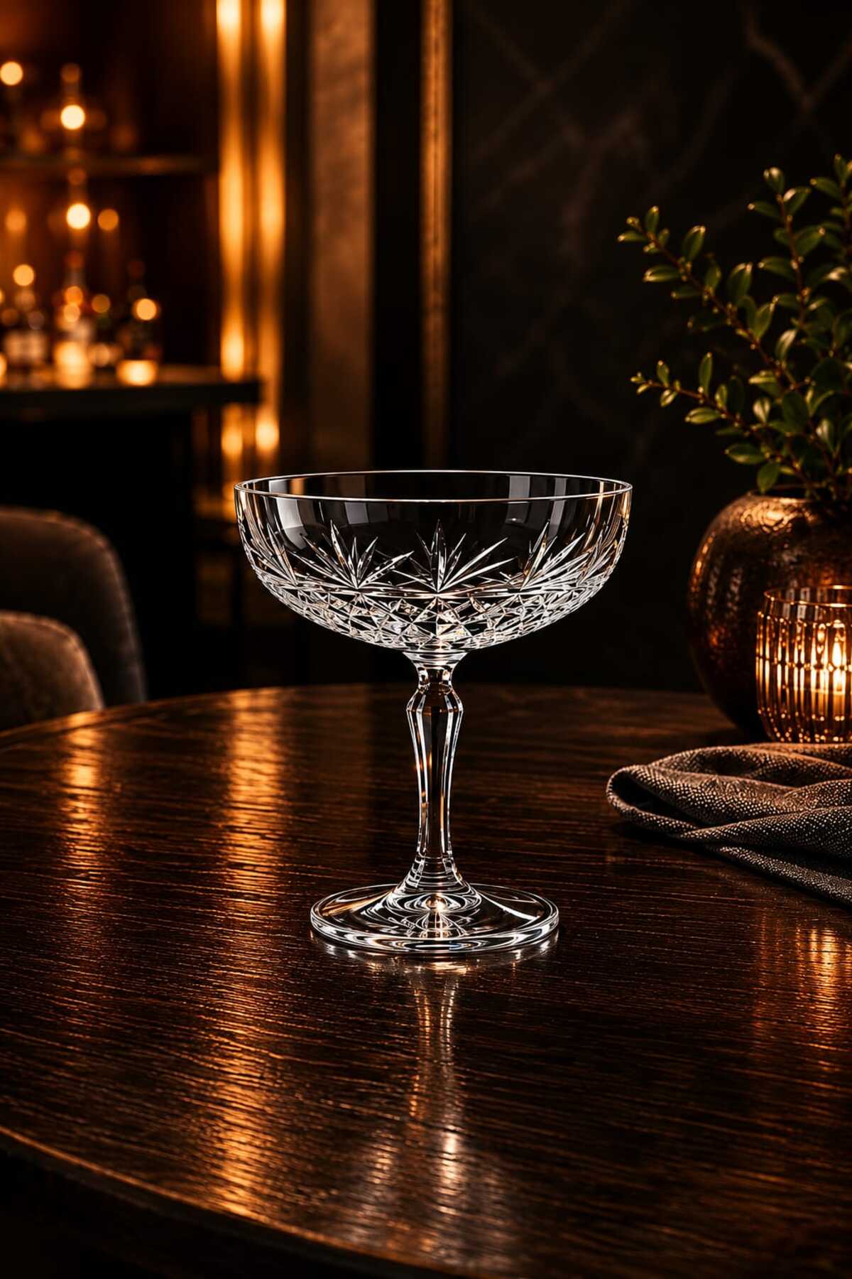 Broadway Noir Coupe Glass