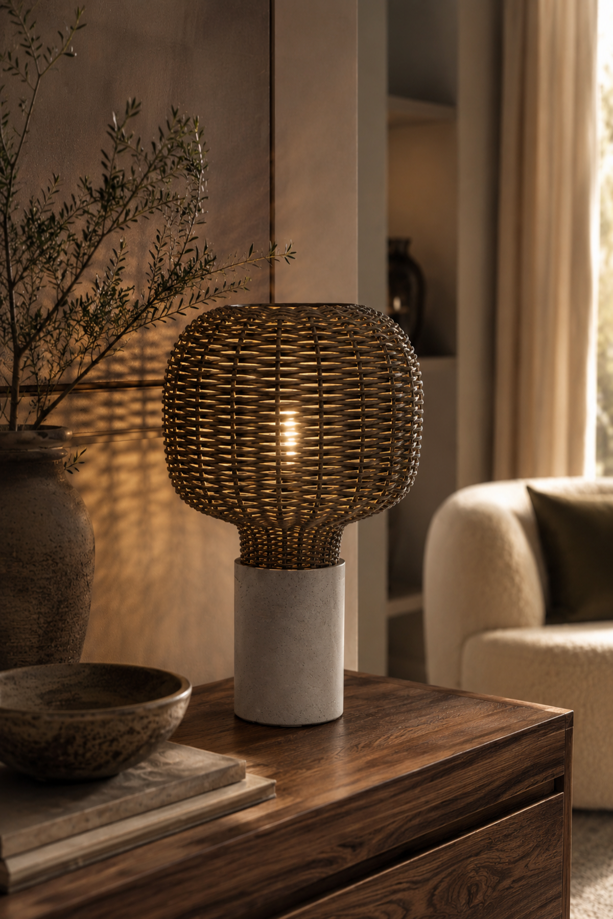 Terra Weave Table Lamp