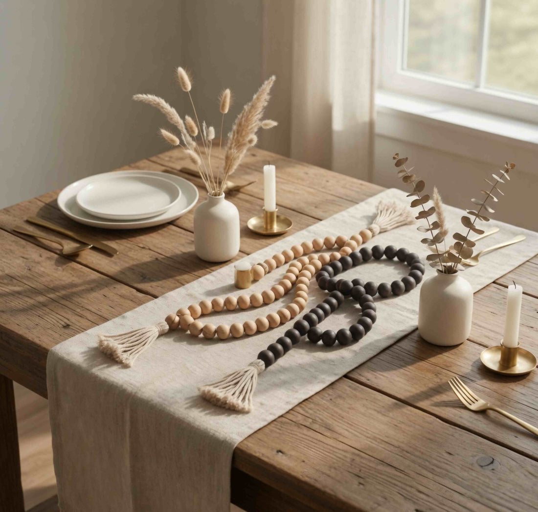 Rustic Harmony Decorative Beads