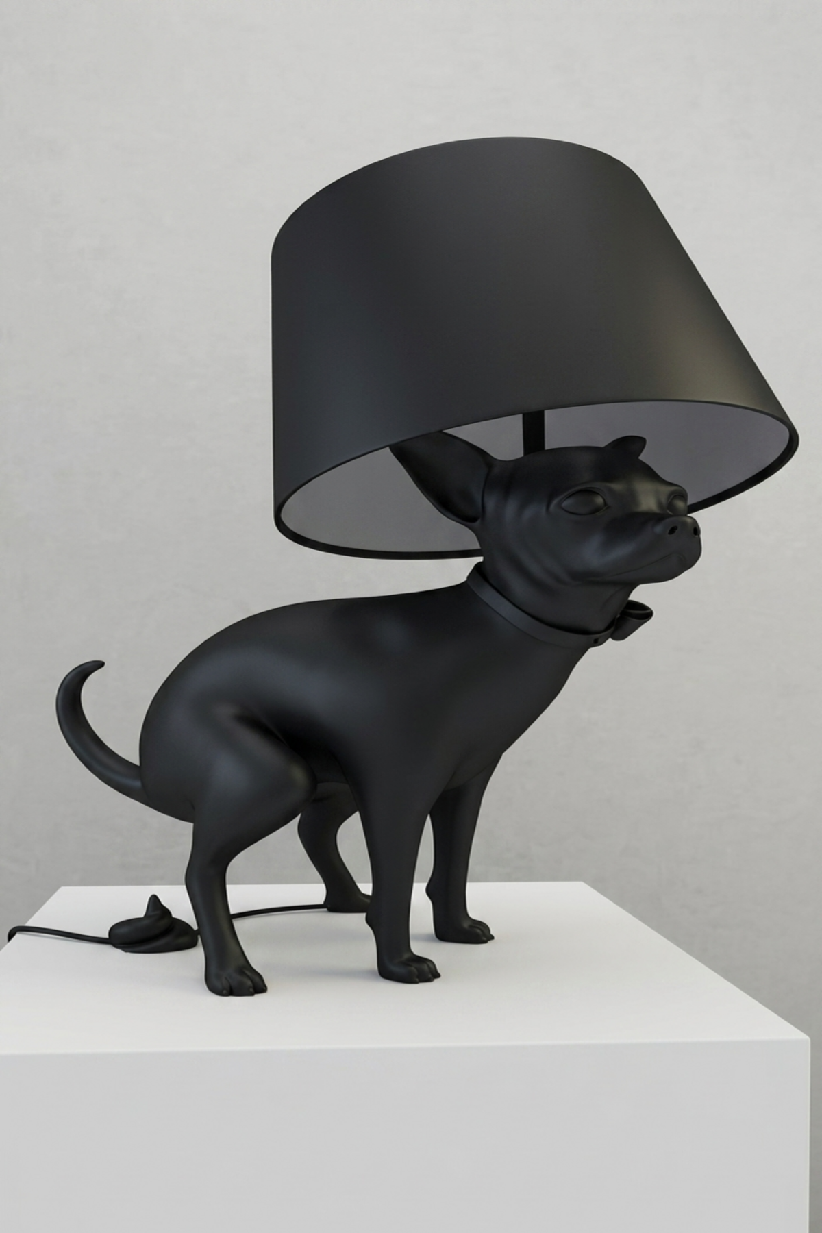 Midnight Muse Canine Lamp