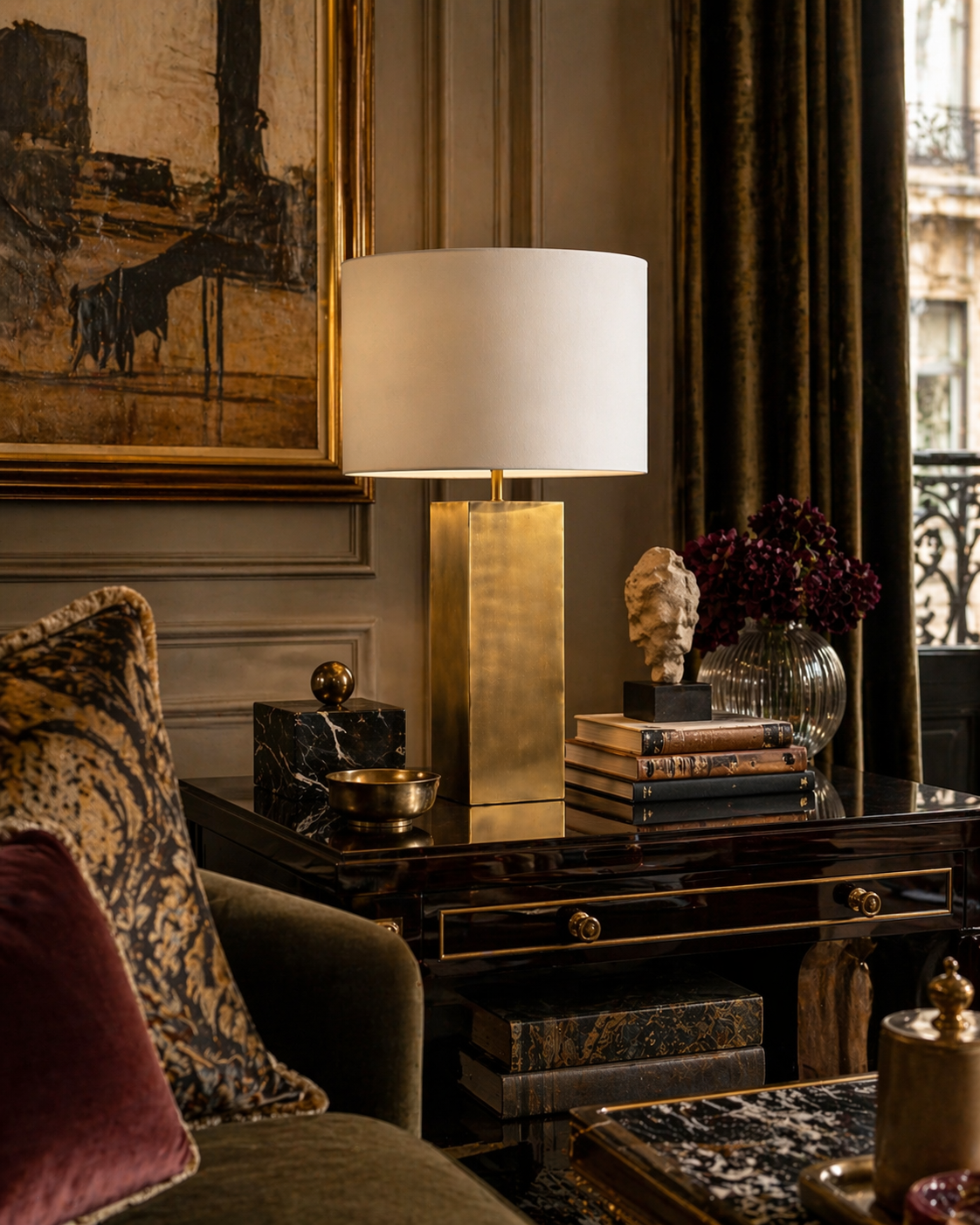 Aurelia Block Table Lamp