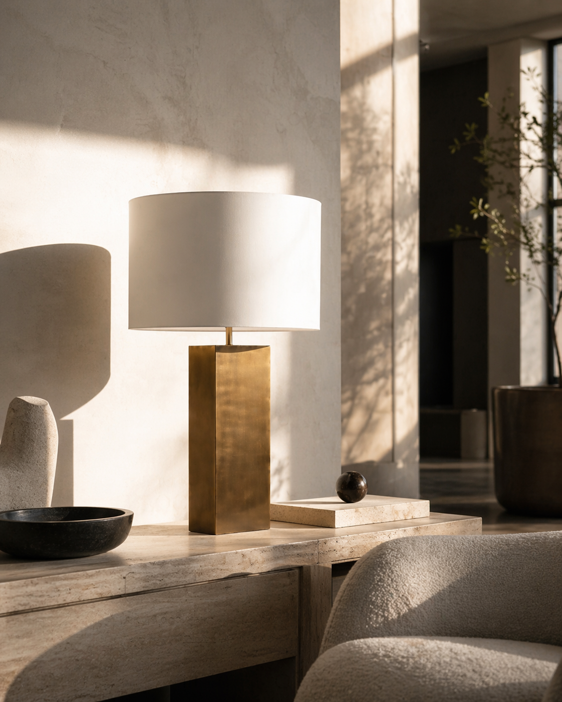 Aurelia Block Table Lamp