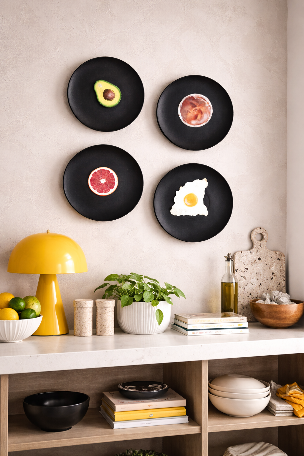 Breakfast Whimsy Plates