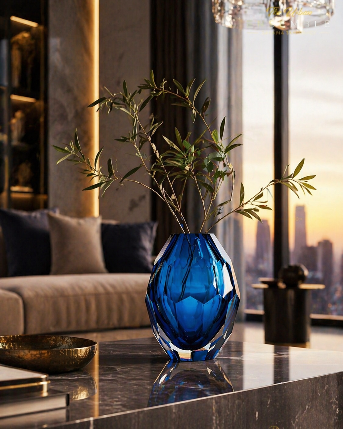 Celestia Diamond Vase