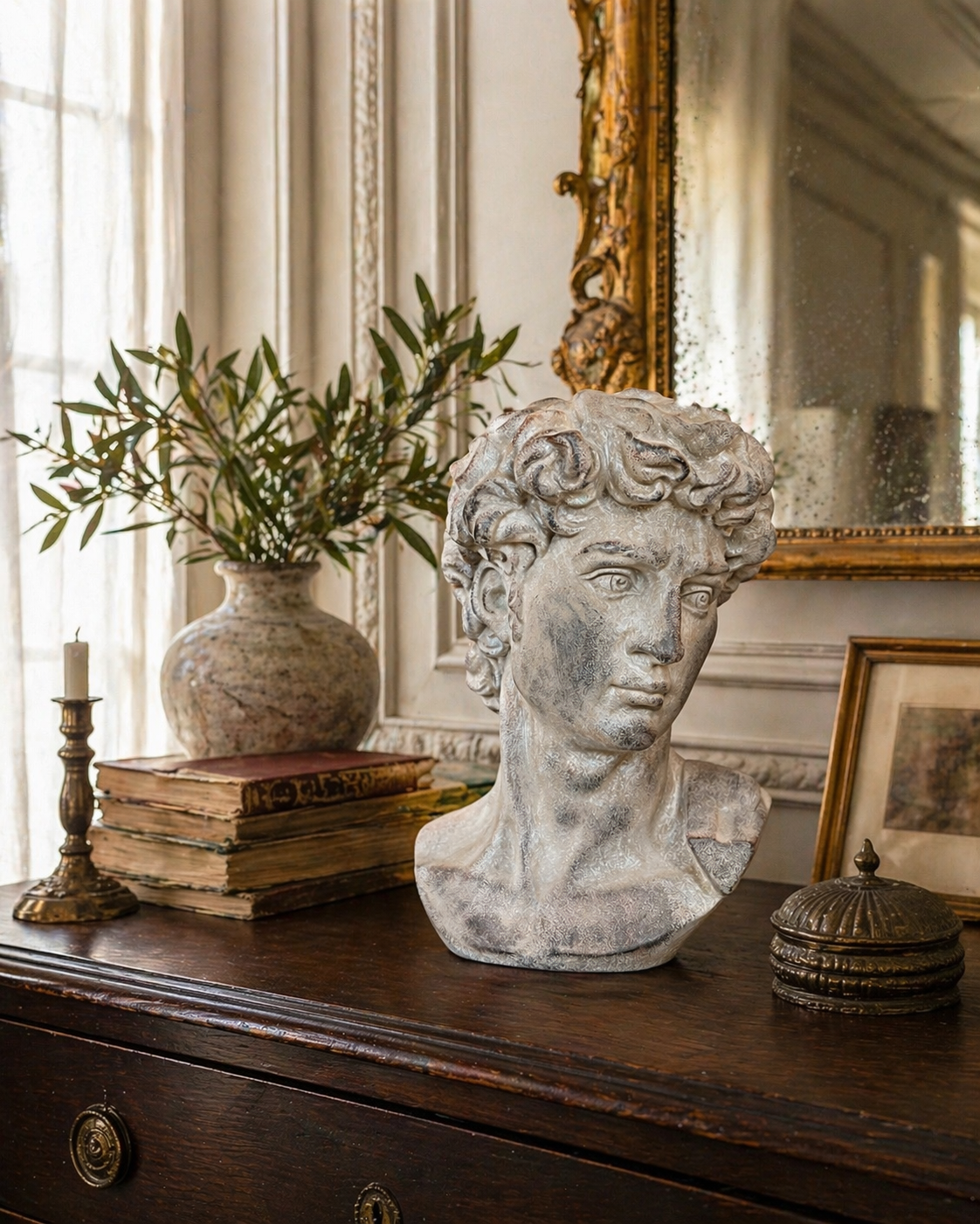 David Bust Sculpture