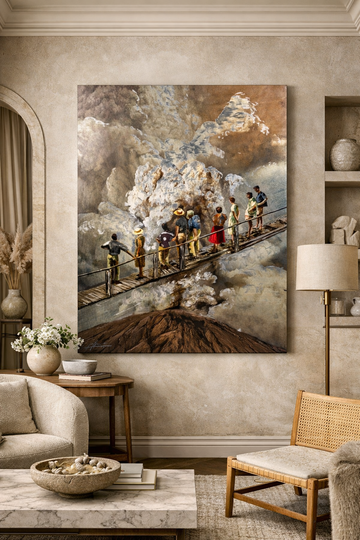 Edge of Wonder – 3D Metal Art Panel