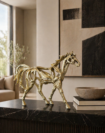 Equinox Abstract  Horse Sculpture