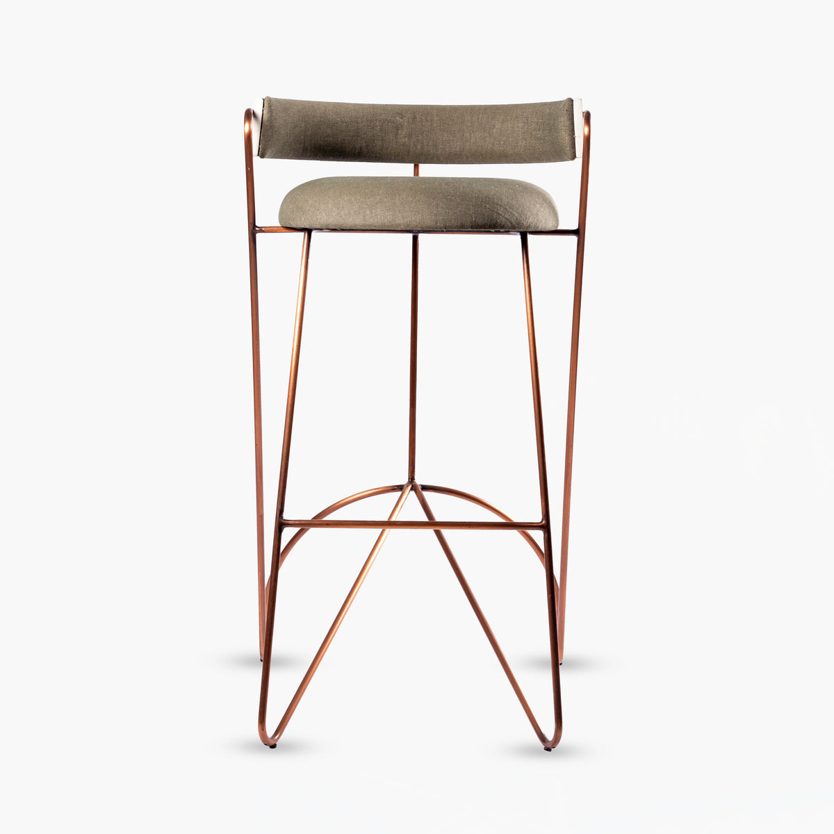 The Arc Copper High Chair