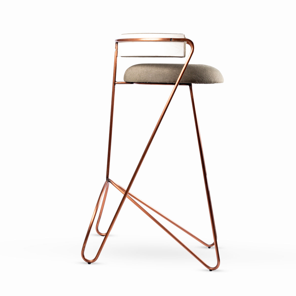 The Arc Copper High Chair