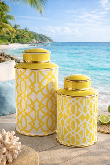Soleil Lattice Jar
