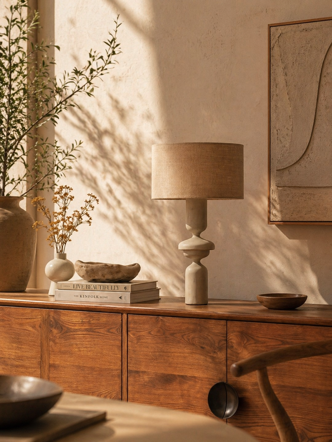 Solenne Sculptural Lamp