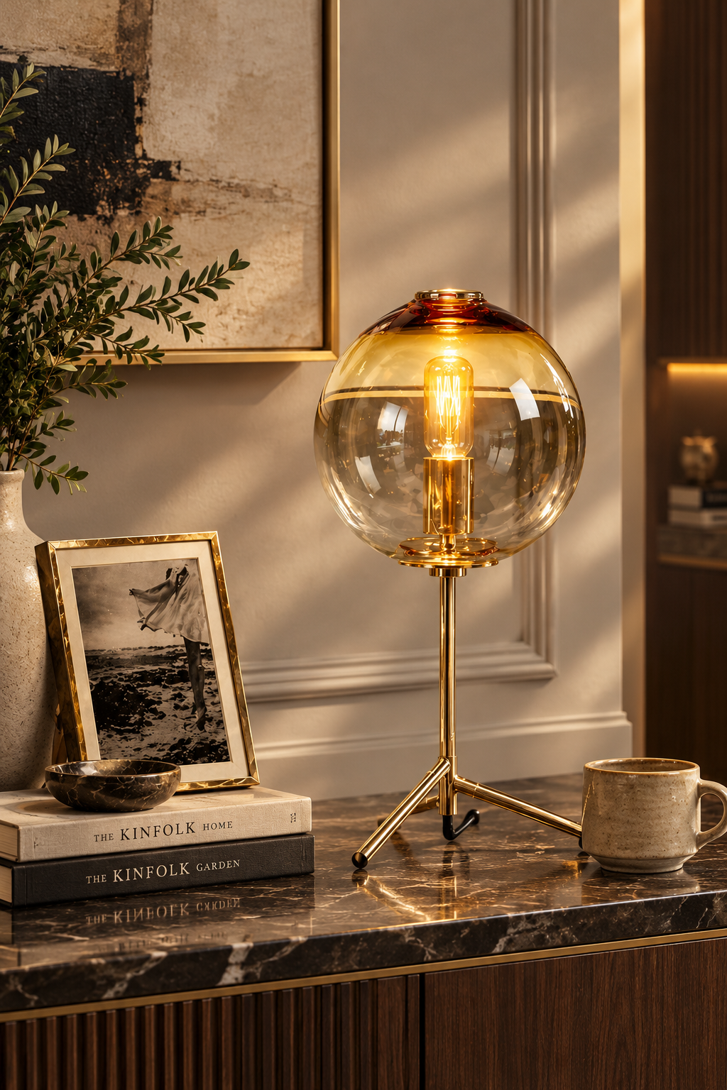 Copenhagen Ombre Orb Lamp